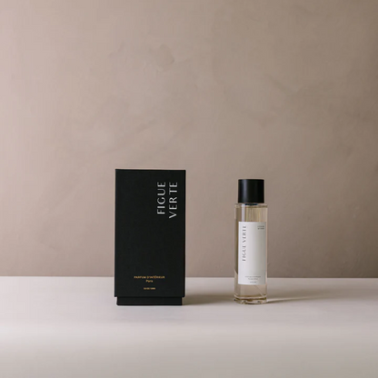 Cedar & Myrrh - Parfum D'Interieur - Room Spray - Figue Verte - box and bottle pictured - Stocked at LOVINLIFE Co Byron Bay for all your gifts, candles and interior decorating needs