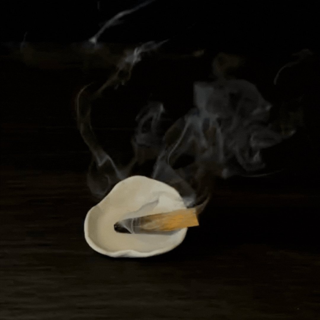 Ceramic Smudging Plate