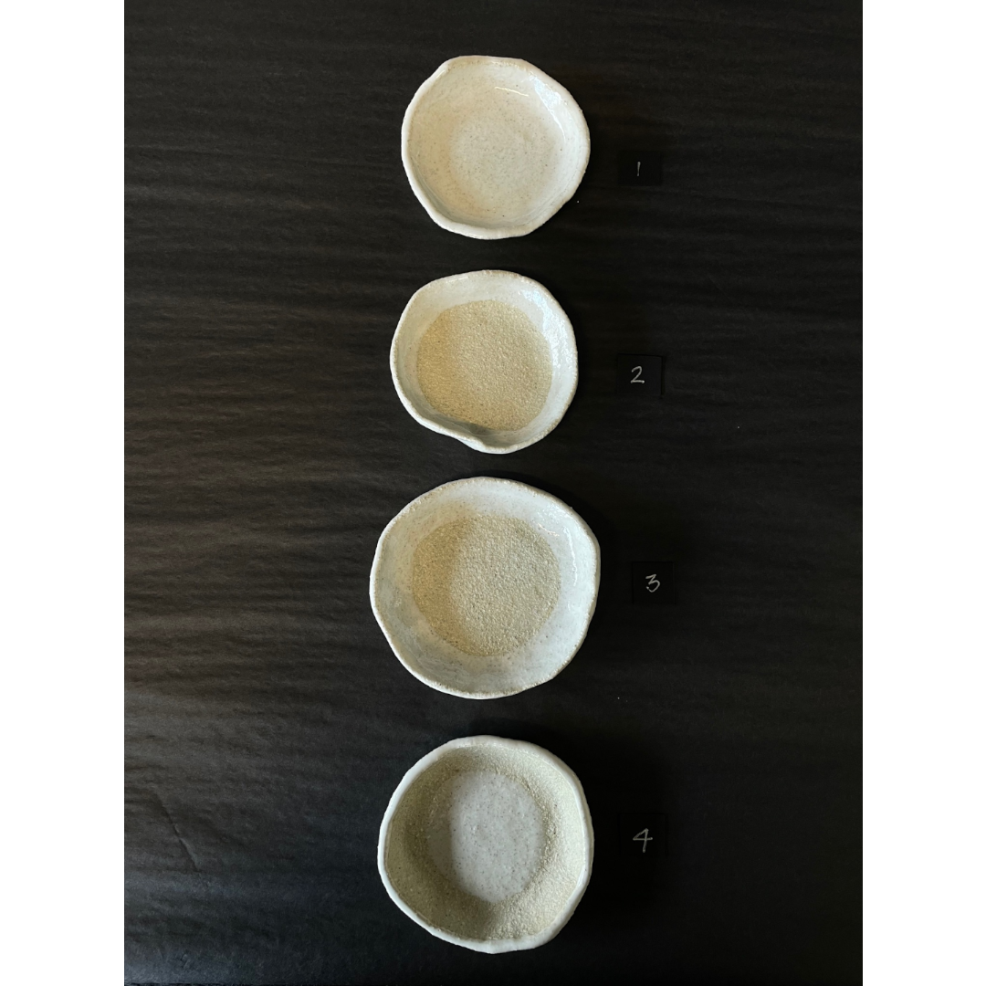Lovinlife Co ByronBay - Handmade Signature Ceramics Range - Natural white clay dish finished with a milk glaze - Ceramic Tiny Dish's - all sizes pictured - available at LOVINLIFE Co Byron Bay for all your gifts, candles and interior decorating needs