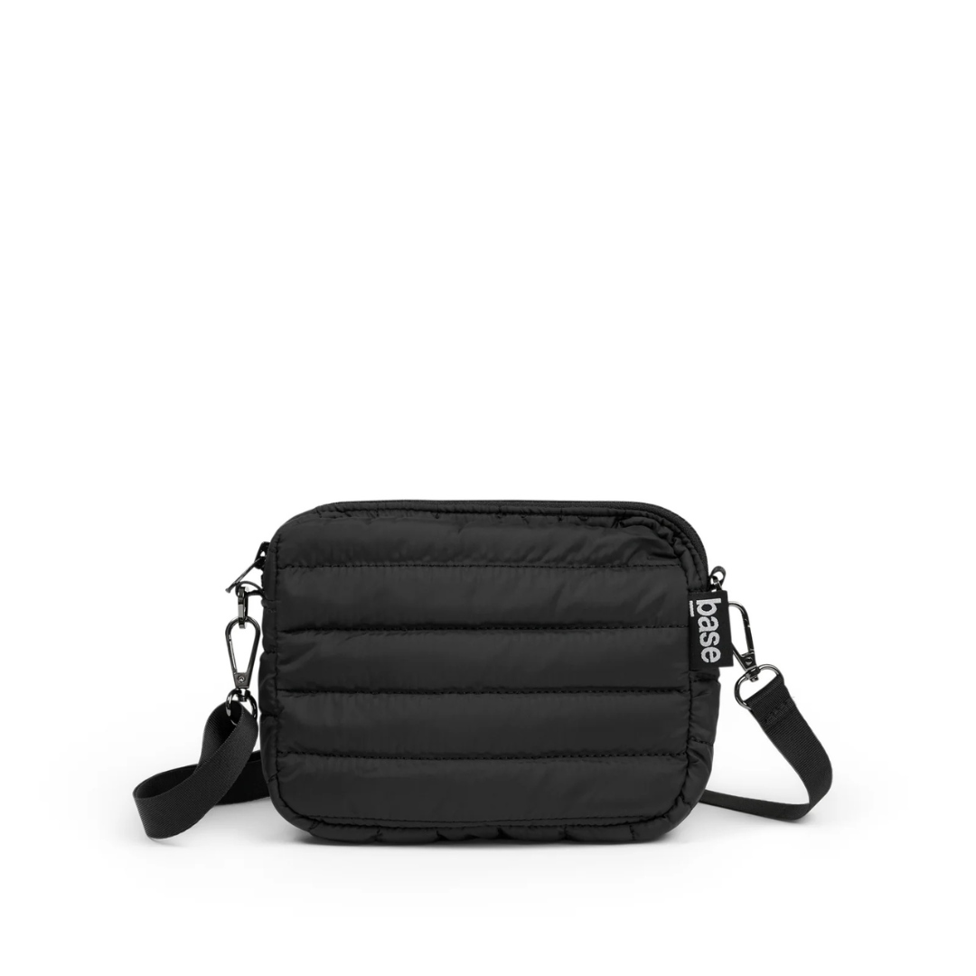 Mini Base Cloud Bag - a small crossbody bag in soft, cloud-like fabric - black bag pictured - Stocked at LOVINLIFE Co Byron Bay for all your gifts, candles and interior decorating needs