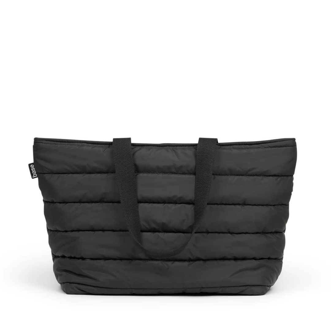 Take it Base Bag - A large soft-as-a-cloud shoulder bag for days on the go or weekends away - Black bag pictured - Stocked at LOVINLIFE Co Byron Bay for all your gifts, candles and interior decorating needs