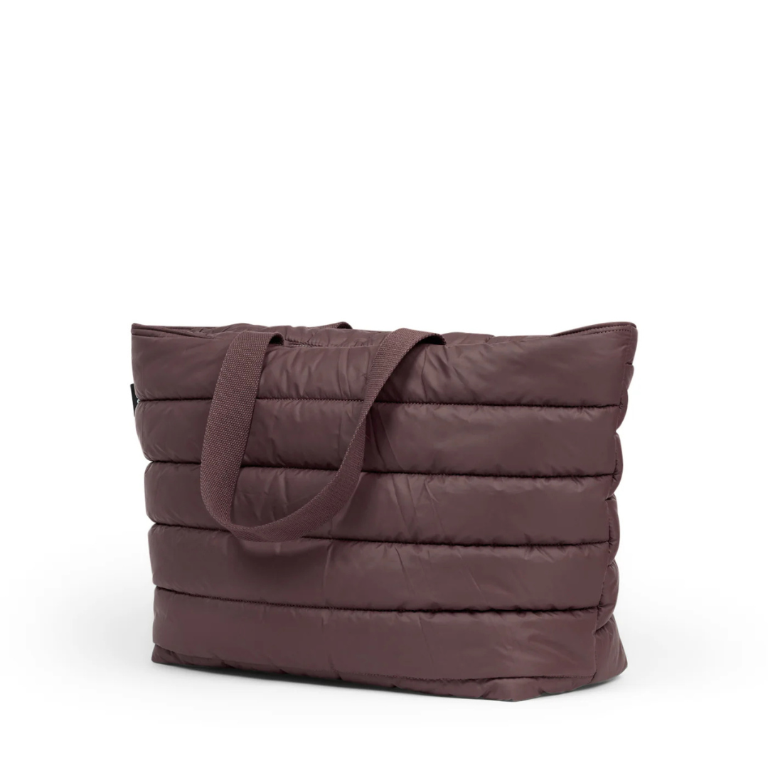 Take it Base Bag - A large soft-as-a-cloud shoulder bag for days on the go or weekends away - Chocolate bag pictured - Stocked at LOVINLIFE Co Byron Bay for all your gifts, candles and interior decorating needs