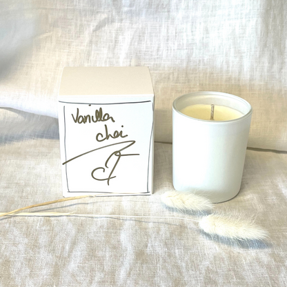 Custom All Natural Candle - Minis - Aromatic Vanilla Chai - Handmade by LOVINLIFE CO Byron Bay - Available for Wholesale