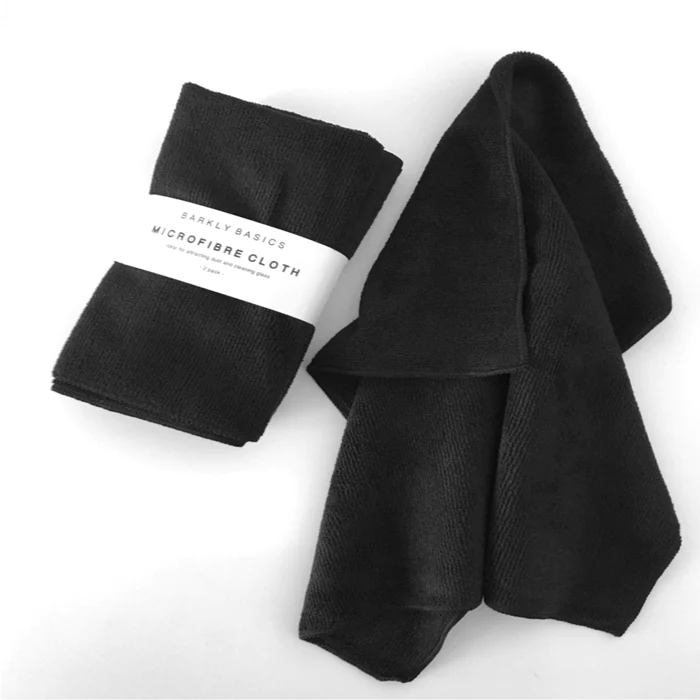 BB Microfibre Cloths Black