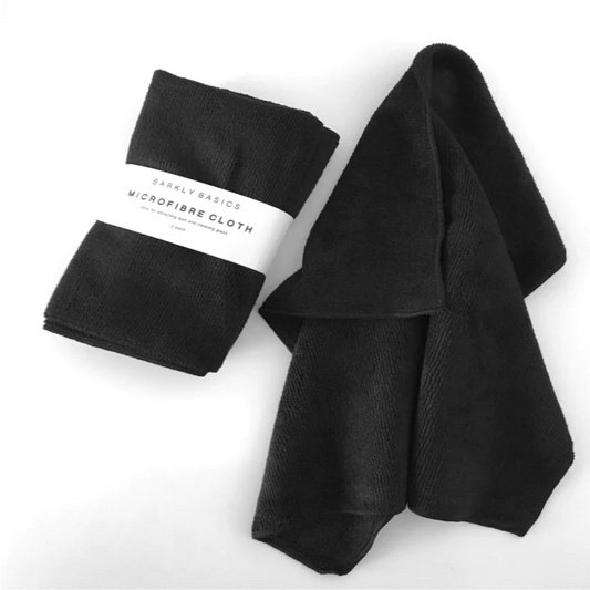 Microfibre Cloths Black