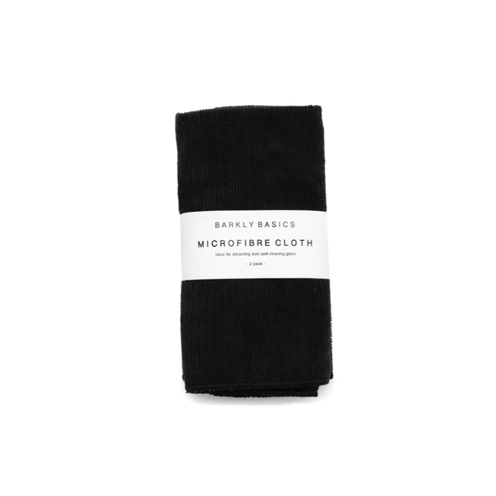 Microfibre Cloths Black