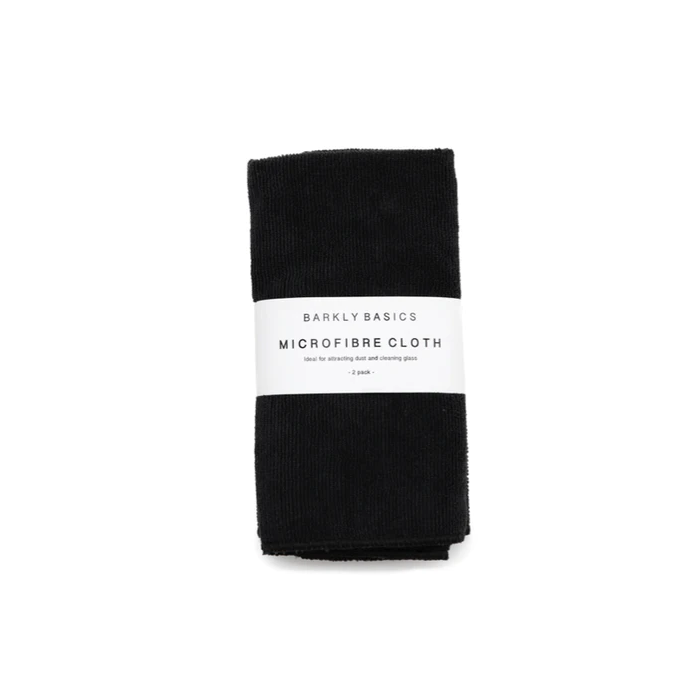 BB Microfibre Cloths Black