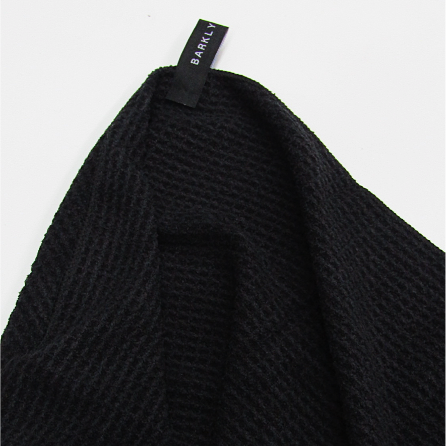 Tea Towel - Black Microfibre