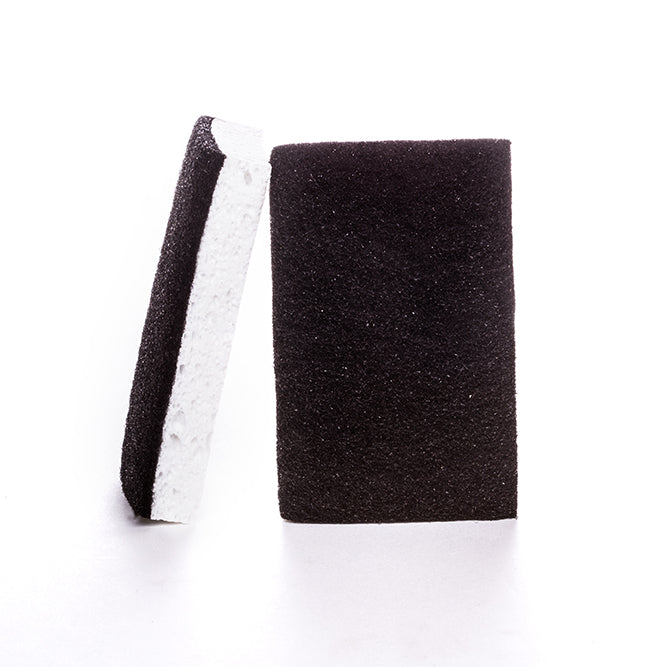 BB Scourer Sponge - Black & White