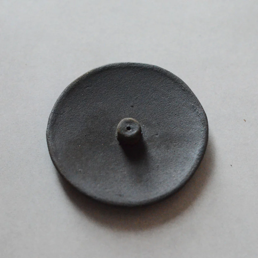 Cedar and Myrrh Black Clay Incense stick Holder - Stocked at LOVINLIFE Co Byron Bay for all your gifts, candles and interior decorating needs