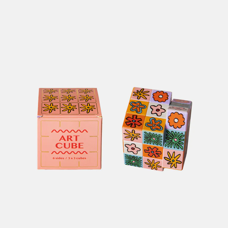 Puzzle - Art Cube - Flower Pop