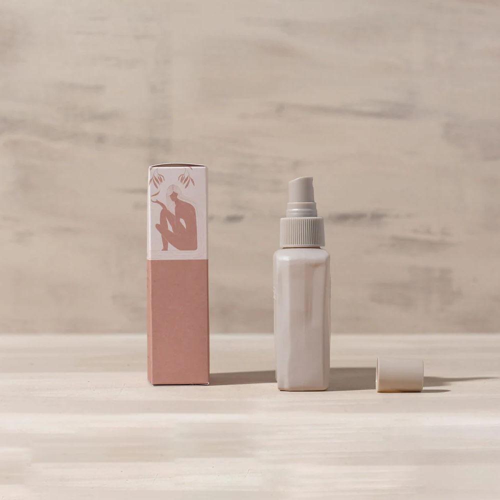 Anatolia Room Spray is a grove of slow and sweet evenings by Saarde - side view of bottle with box - Stocked at LOVINLIFE Co Byron Bay for all your gifts, candles and interior decorating needs