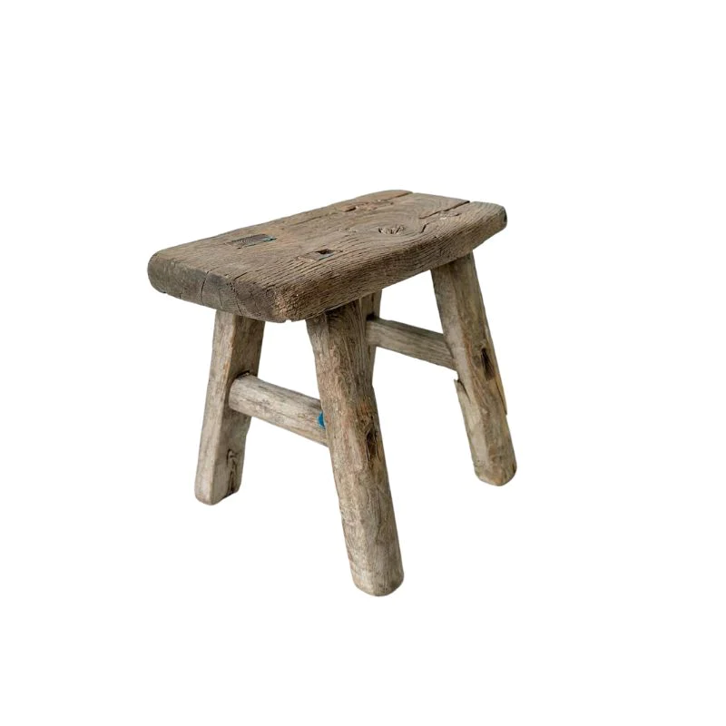 Barefoot Gypsy - Kasana Elm Baby Wood Workers Stool - Multipurpose decor or stepping stool - Stocked at LOVINLIFE Co Byron Bay for all your gifts, candles and interior decorating needs