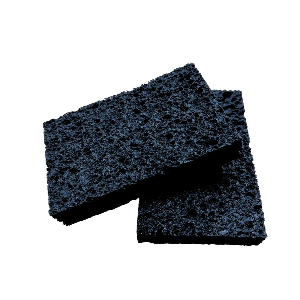 BB Sponge - Black Compressed Cellulose Sponge - 4 pack - available at LOVINLIFE Co Byron Bay for all your gifts, candles and interior decorating needs