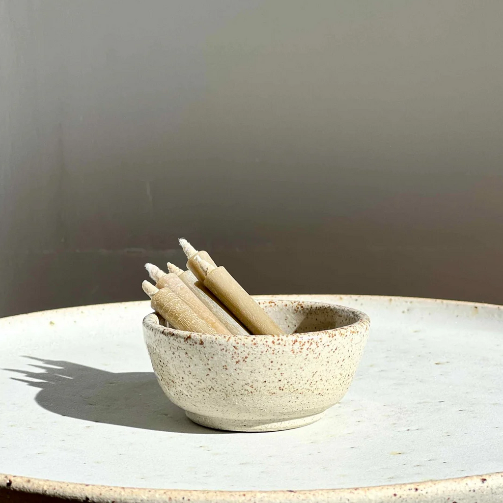 Candle Kiosk Ritual Candle Set - 5 x 20 Min Mindfulness candles in ceramic dish - Stocked at LOVINLIFE Co Byron Bay for all your gifts, candles and interior decorating needs