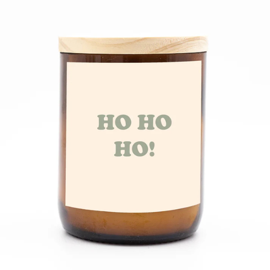 Candle - Christmas - HoHoHo Sage