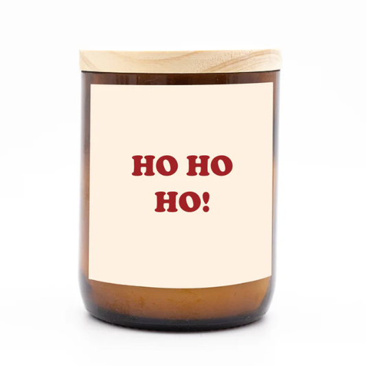 Candle - Christmas - HoHoHo Red