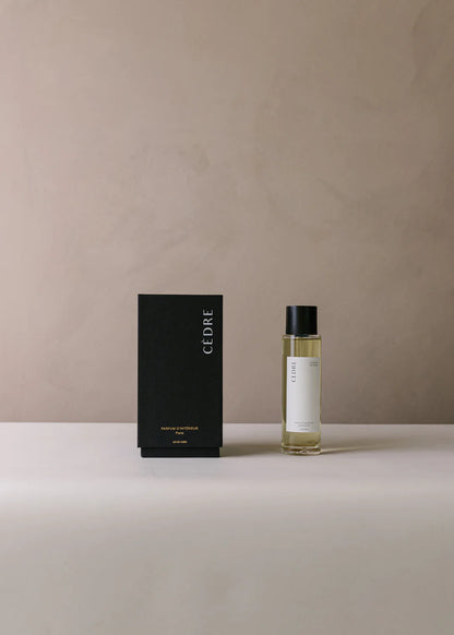 Cedar & Myrrh -Parfum D'Interieur - Room Spray - Cedre - box and bottle - Stocked at LOVINLIFE Co Byron Bay for all your gifts, candles and interior decorating needs