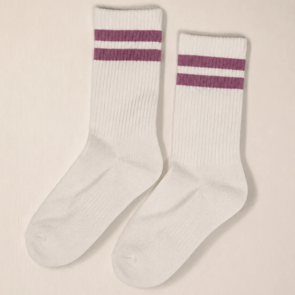 Socks - Classic Cotton Twin Stripe