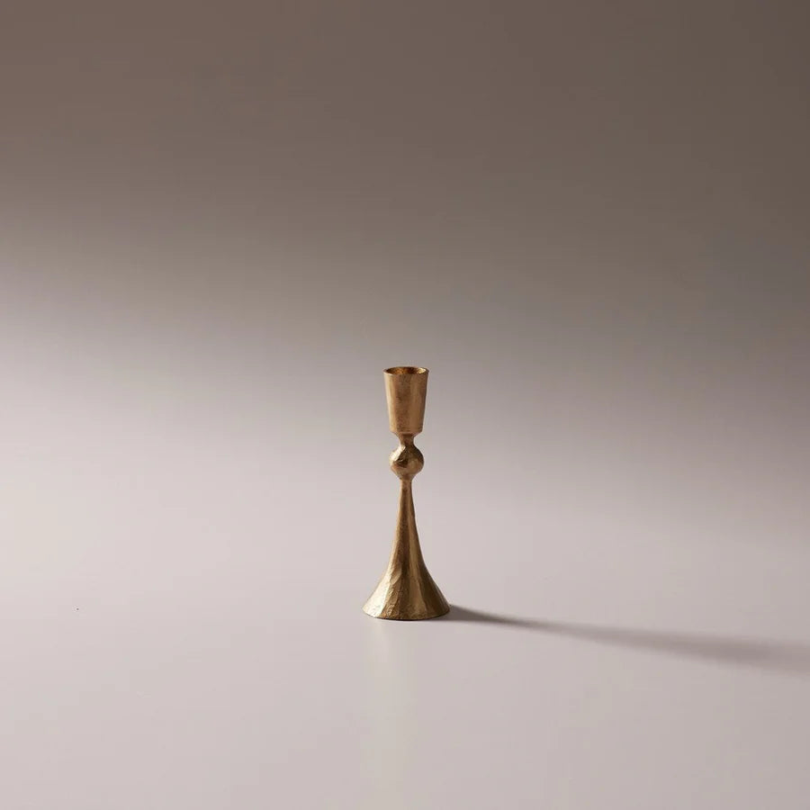 Enchant Brass Candle Stand, small - available at LOVINLIFE Co Byron Bay for all your gifts, candles and interior decorating needs