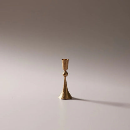 Enchant Brass Candle Stand, small - available at LOVINLIFE Co Byron Bay for all your gifts, candles and interior decorating needs