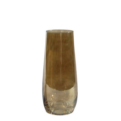 Francalia Piana Stemless Champagne Glass gilded in Lustre Bronze, no background - Stocked at LOVINLIFE Co Byron Bay for all your gifts, candles, homewares and interior decorating needs