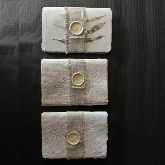Hand Pressed Paper - A6 Notebooks