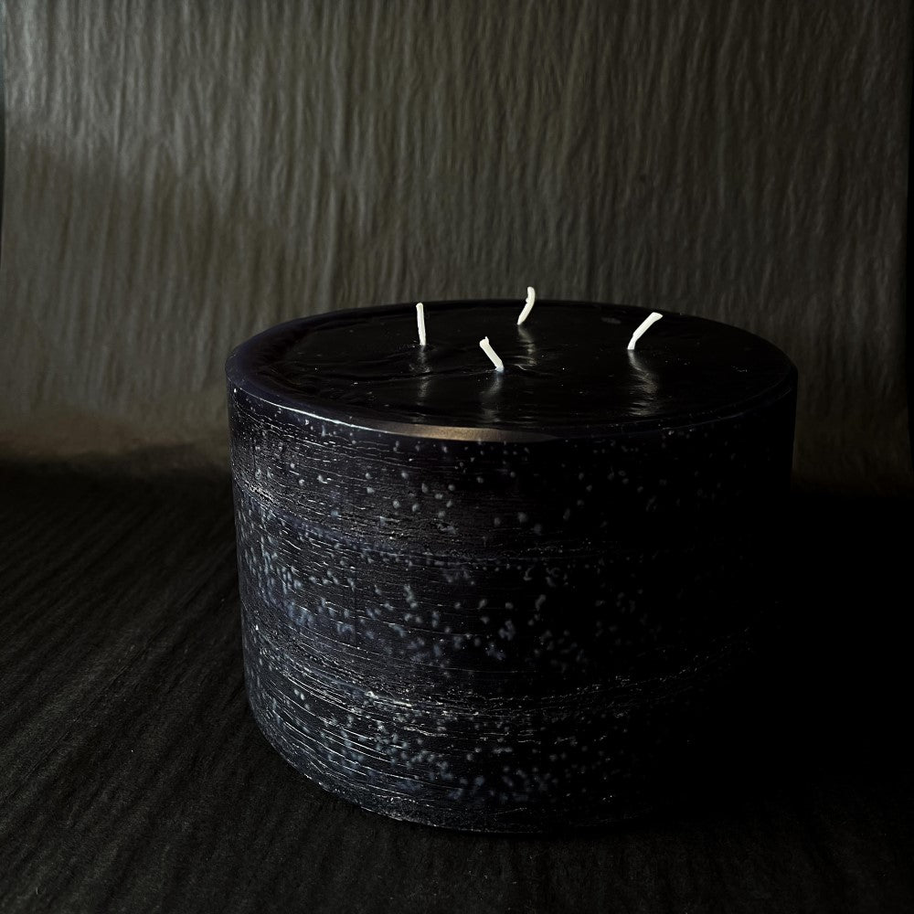Italian Multi Wick Wax Candle - Large Black Wax - Unscented Italian Paraffin Wax Candle - Stocked at LOVINLIFE Co Byron Bay for all your gifts, candles and interior decorating needs