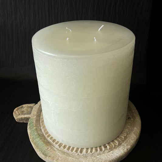 Italian Multi Wick Wax Candle - X Large White Wax - Unscented Italian Paraffin Wax Candle - Stocked at LOVINLIFE Co Byron Bay for all your gifts, candles and interior decorating needs