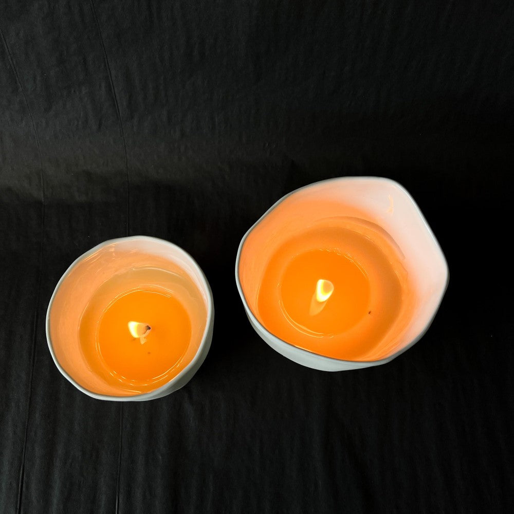 Lovinlife Co ByronBay - Signature Candle Range, also available for wholesale - Hand Made Candle in Re-usable ceramic cup and bowl pictured - available at LOVINLIFE Co Byron Bay for all your gifts, candles and interior decorating needs