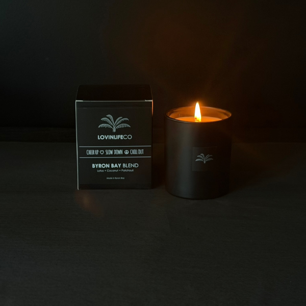 Large Jar Candle LovinlifeCo - Byron Bay Blend