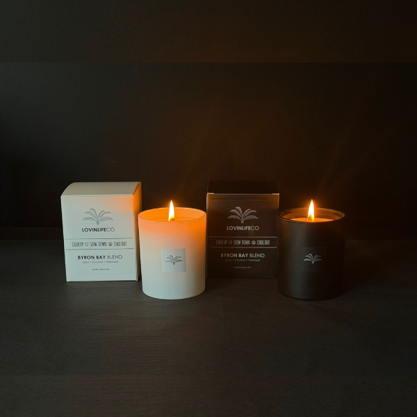 Large Jar Candle LovinlifeCo - Byron Bay Blend