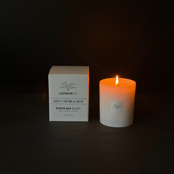 Large Jar Candle LovinlifeCo - Byron Bay Blend