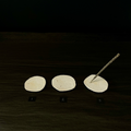 Lovinlife Co ByronBay – handmade Ceramic Half Moon Incense Holder with a flat surface these delicate pieces are effortlessly simple and appear to be floating – all sizes pictured - available at LOVINLIFE Co Byron Bay for all your gifts, candles and interior decorating needs
