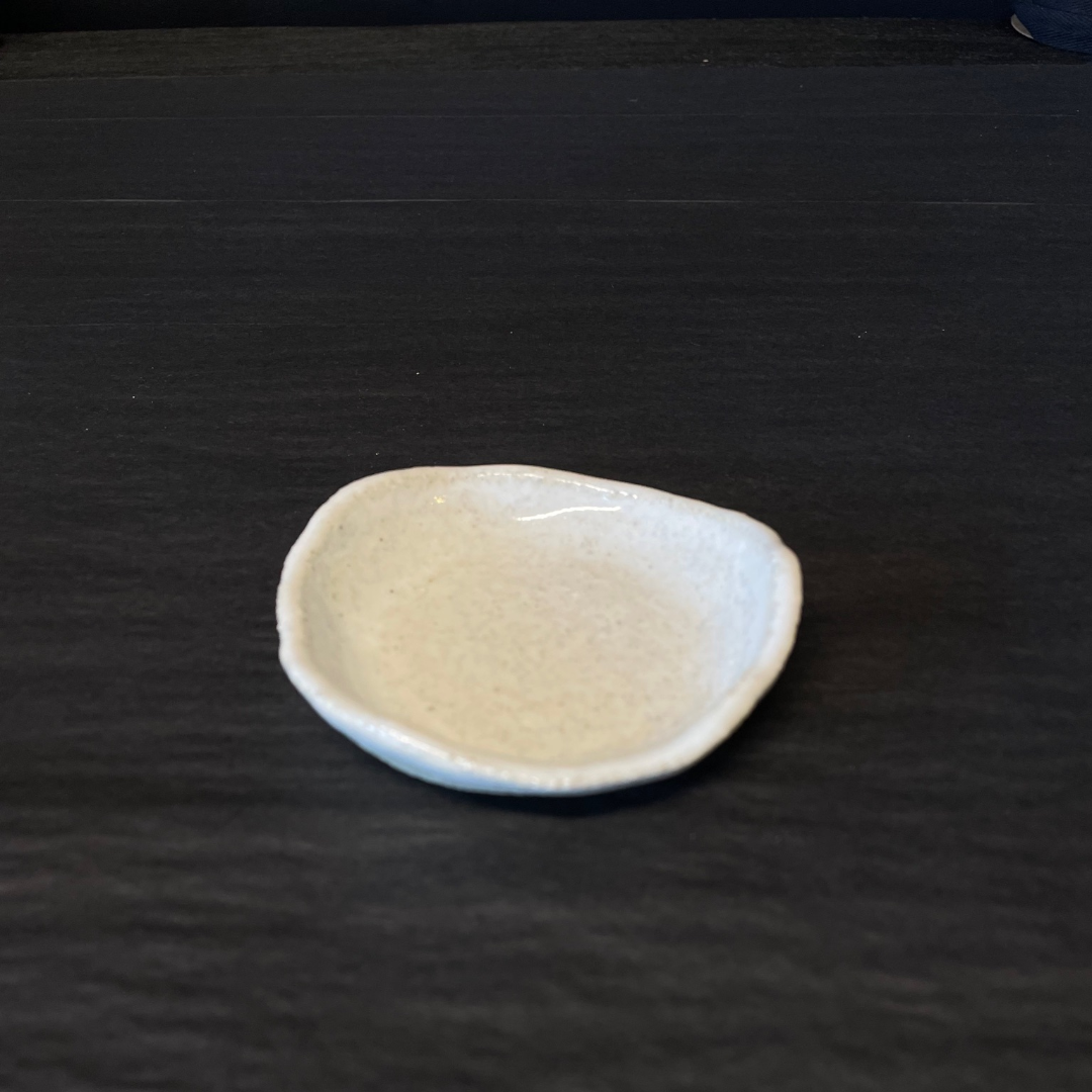 Lovinlife Co ByronBay - Handmade Signature Ceramics Range - Natural white clay dish finished with a milk glaze - Ceramic Tiny Dish D1 - All Gloss pictured - available at LOVINLIFE Co Byron Bay for all your gifts, candles and interior decorating needs