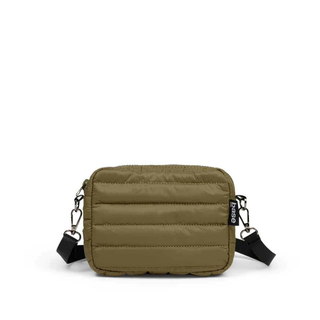 Mini Base Cloud Bag - a small crossbody bag in soft, cloud-like fabric - khaki bag pictured - Stocked at LOVINLIFE Co Byron Bay for all your gifts, candles and interior decorating needs