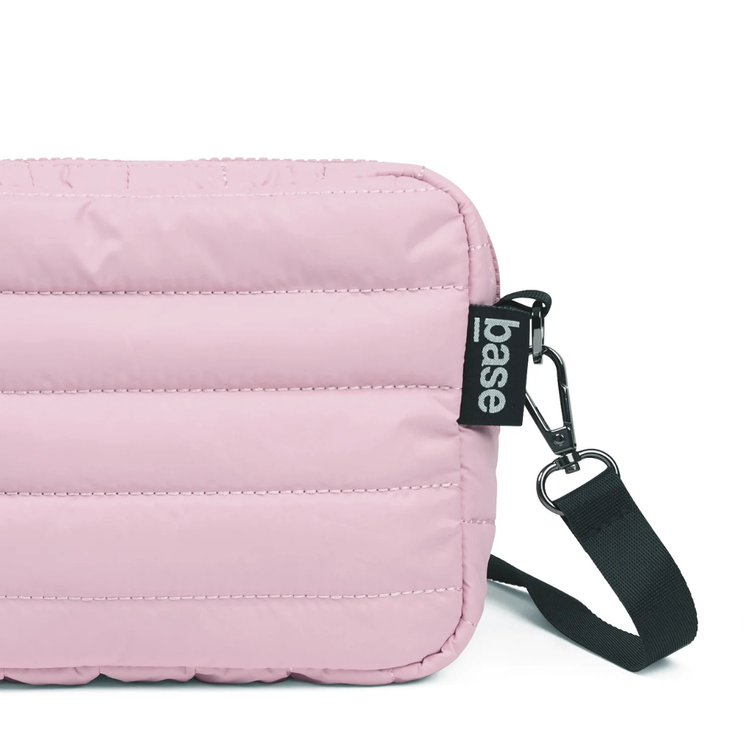 Mini Base Cloud Bag - a small crossbody bag in soft, cloud-like fabric - peony bag pictured, close up - Stocked at LOVINLIFE Co Byron Bay for all your gifts, candles and interior decorating needs