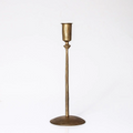 Indigo Love Tinker Brass Candlestand - Medium - Hand forged from iron with an antique brass finish - unique candle holders or stands - Tabletop Candle Holders Stocked at LOVINLIFE Co Byron Bay for all your gifts, candles and interior decorating needs