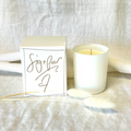 Custom All Natural Candle - Minis - Spiced Fig & Pear - Handmade by LOVINLIFE CO Byron Bay - Available for Wholesale