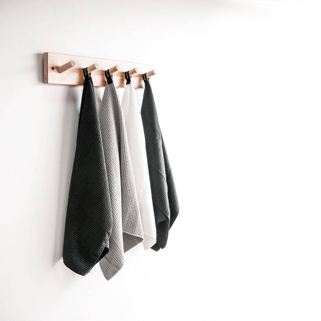 Tea Towel - Grey Microfibre
