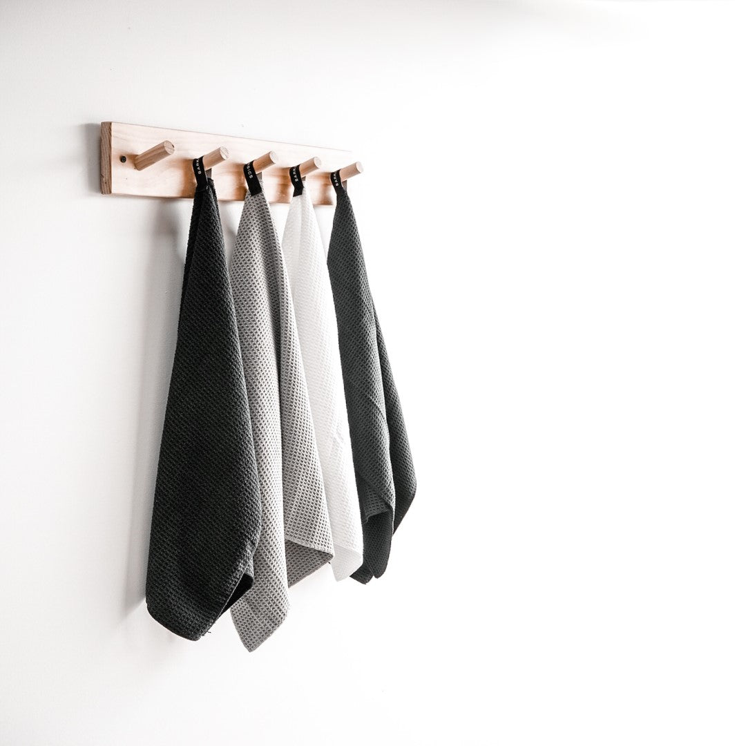 Tea Towel - Grey Microfibre
