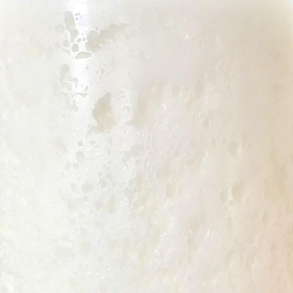Candle Kiosk - All Natural Textured Pillar Candle - close up of textured warm white wax - Stocked at LOVINLIFE Co Byron Bay for all your gifts, candles and interior decorating needs