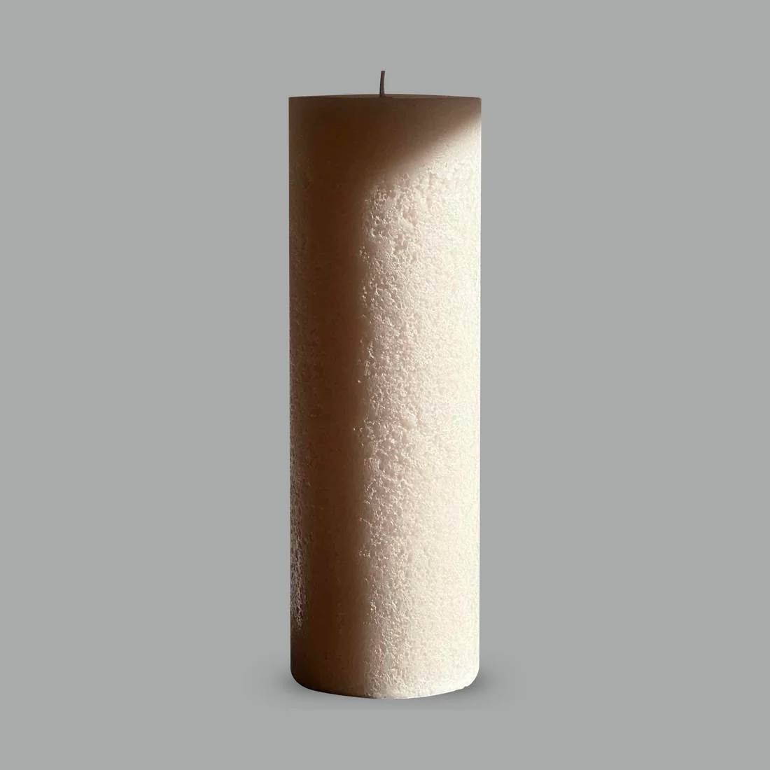 Candle Kiosk - Textured Sandstone Pillar Candles - large candle - Stocked at LOVINLIFE Co Byron Bay for all your gifts, candles and interior decorating needs