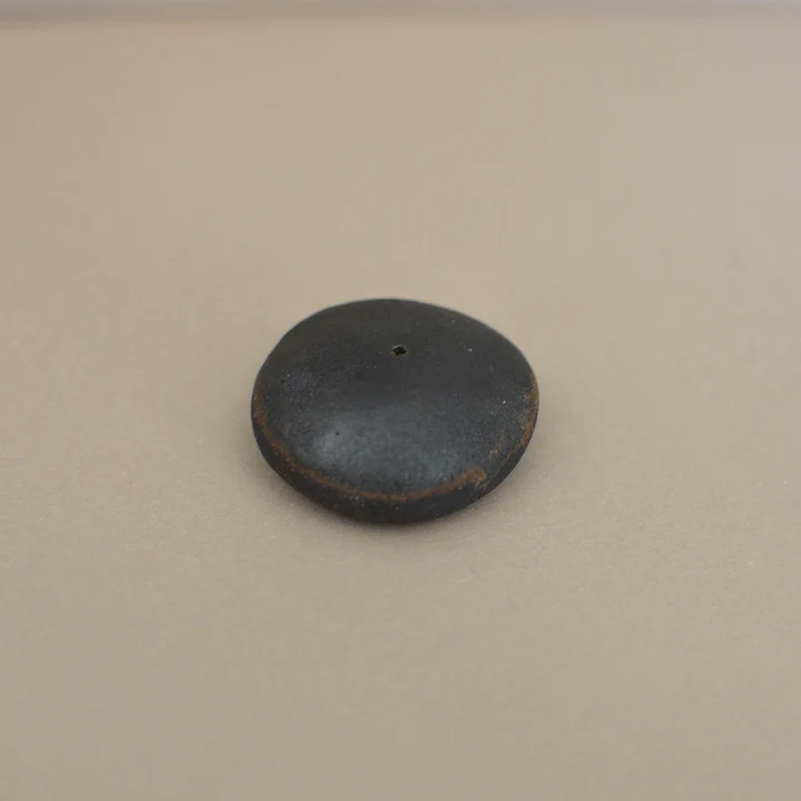 Cedar and Myrrh Black Pebble Clay Incense Stick Holder - Stocked at LOVINLIFE Co Byron Bay for all your gifts, candles and interior decorating needs