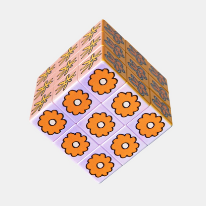 Puzzle - Art Cube - Flower Pop