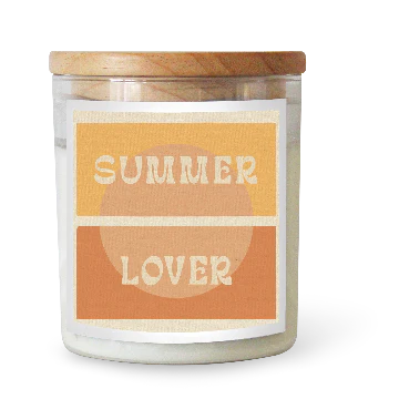 Candle - Commonfolk Art Houseplant Summer Lover ft Roam Slow Studio - Stocked at LOVINLIFE Co Byron Bay for all your gifts, candles and interior decorating needs